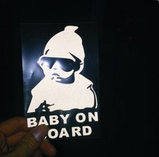 Baby sticker, Car Door Body Reflective Car Sticker Car Sticker