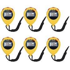 Pack Multi-Function Electronic Digital Sport Stopwatch Timer, Large Display 6