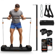 SQUATZ Travel Multifunctional Apollo Board Device, Push-Up Body Workout System