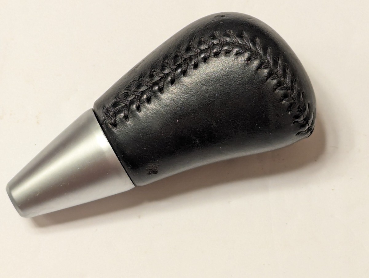 OEM 2004-2008 Acura TL Shifter Knob Black Leather Shift Handle