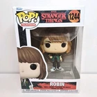 Funko Pop! Stranger Things Robin Buckley #1244 Season 4 - Brand New In Box