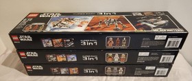 LEGO Star Wars Microfighters Super Pack 3 in 1 (x3) 66533 66534 66542 New Sealed