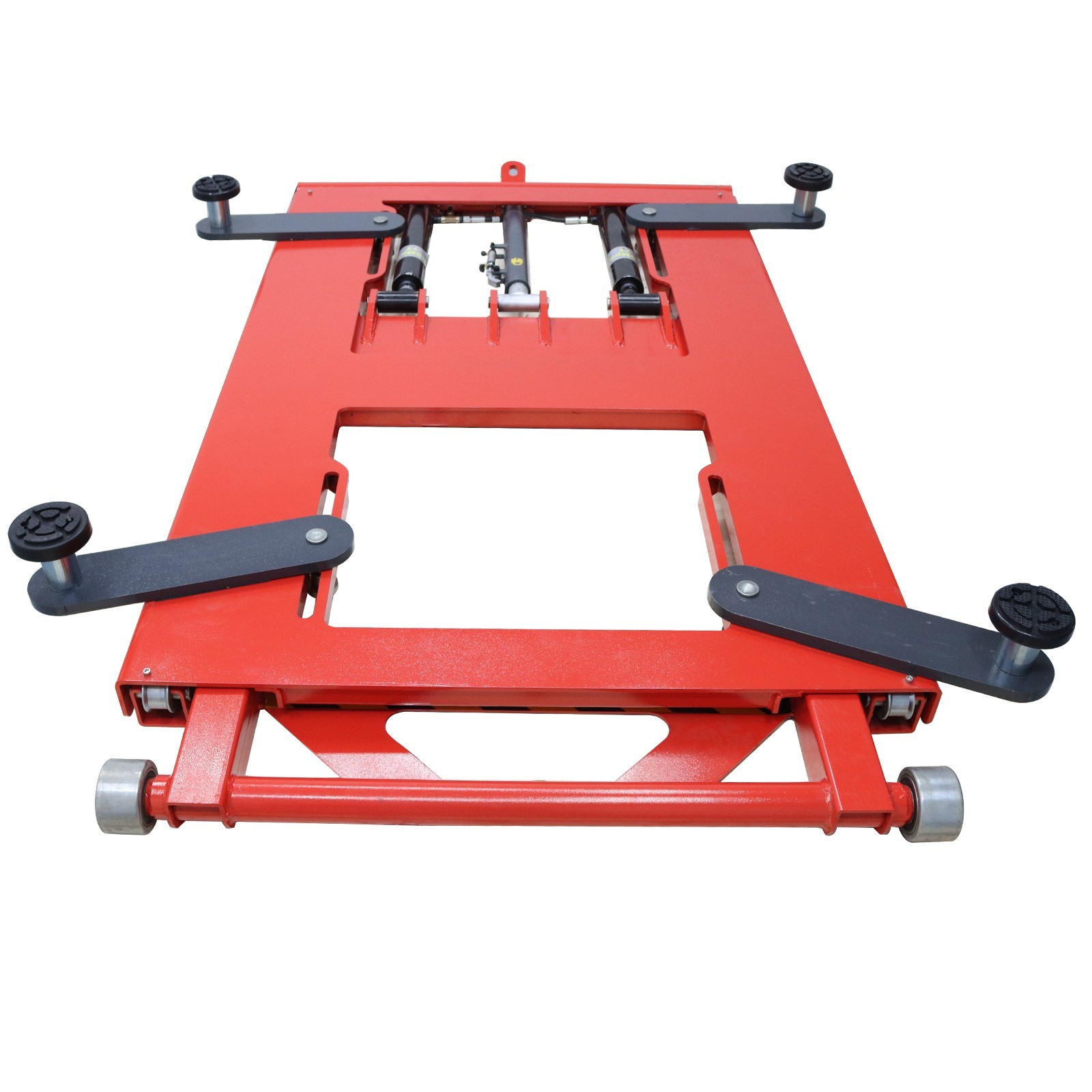 Large Plateform 6000lbs 4.33"-49.2in Rise Scissor Car Lift Auto Repair Lift Tool