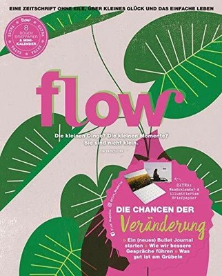 Flow Nummer 55 (1/2021): Eine Zeitschrift ohne Eile, über Buch Südwest Verlag