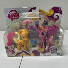 My Little Pony 2012 Crystal Princess Cadance  Applejack G4 RARE NIB HTF