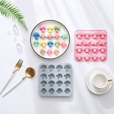 Professional Safe Mushroom Cast Chocolate Candy Baking Addition Set