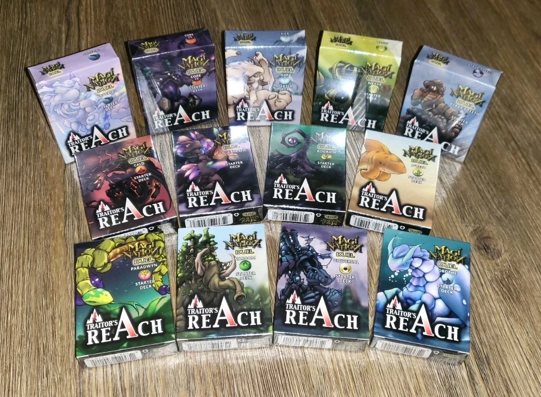 Magi-Nation Duel Sealed Collectible Card Game Decks & Kits for