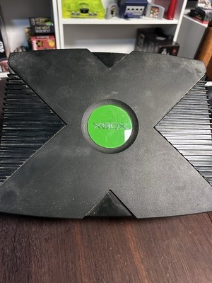 Microsoft Original Xbox Classic OG Console -PARTS or REPAIR Won't Read /Red Ring