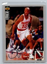 1994-95 Upper Deck Collector's Choice - Sam Cassell #87 Silver Signature 