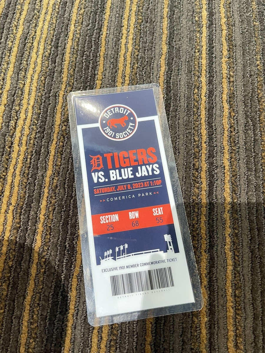 MLB No Hitter Ticket Detroit Tigers Exclusive Season Ticket Holder