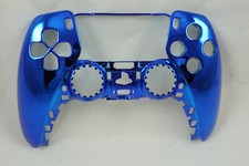 Chrome Blue Front Shell For PS5 Controller Model CFI-ZCT1W