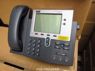 Cisco CP-7940G Unified IP PoE Phone 7940 Series Business SIP VoIP INCL HANDSET
