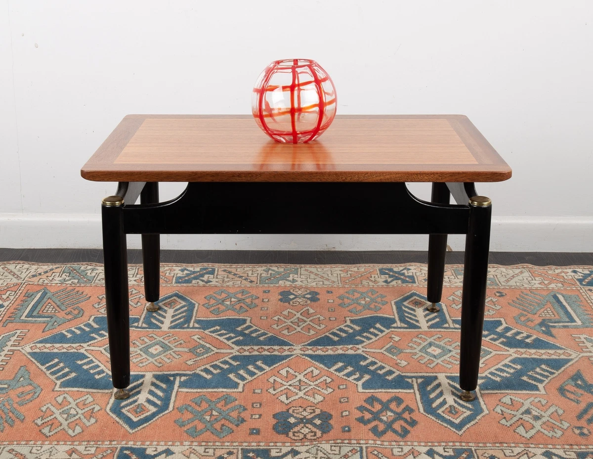 Retro Coffee Table By G Plan Tola and Black Range Vintage 1960 S