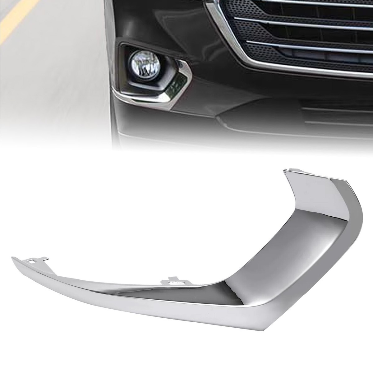 Front Passenger Side Fog Light Trim Cover For Chevy Traverse 2018