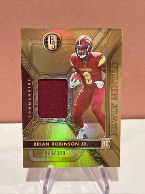 2022 Panini Gold Standard-Brian Robinson Jr. RC #NMM-BRO Newly Minted 176/399
