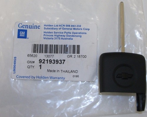VE Commodore blank key with Chev Logo 92193937 - Picture 3 of 3