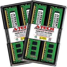 16GB 4x 4GB PC3-10600E ECC UDIMM Supermicro X8SI6-F Memory RAM