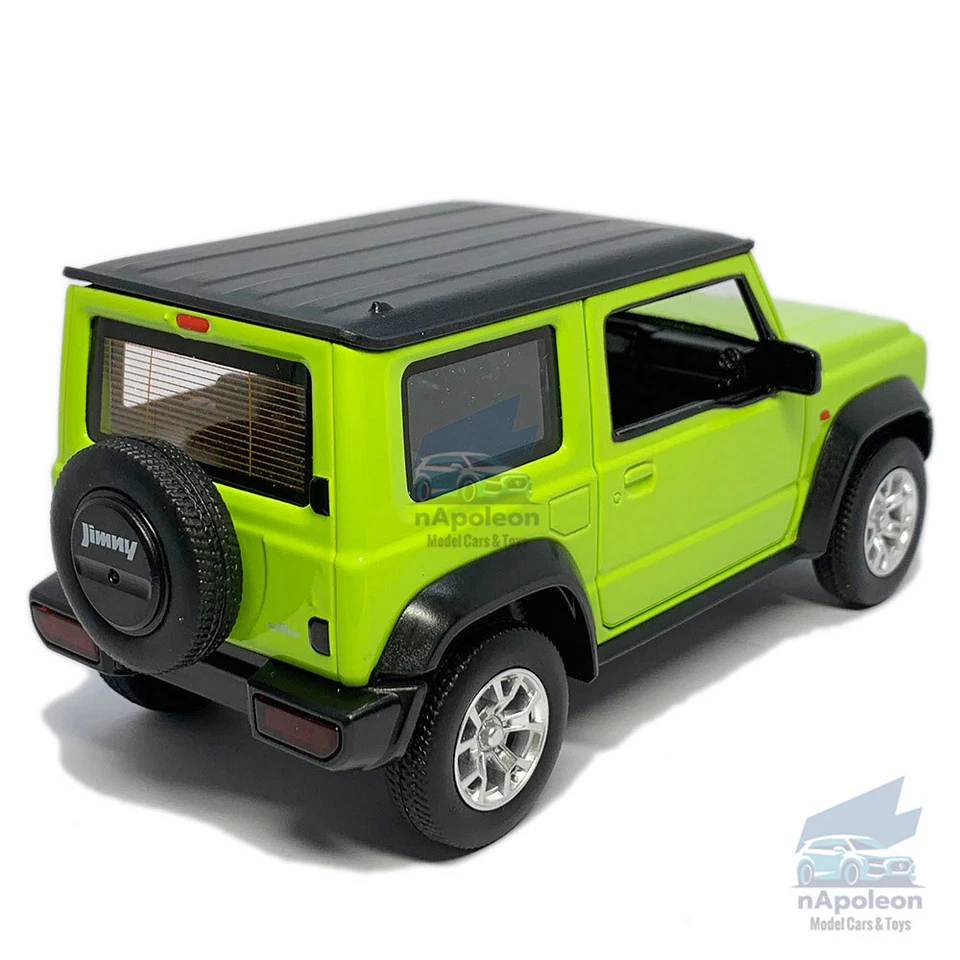 1:26 SUZUKI Jimny 2018 Modelo Coche Diecast Vehículo de Juguete Regalo Colección Regalo Verde Foto 4 de 4