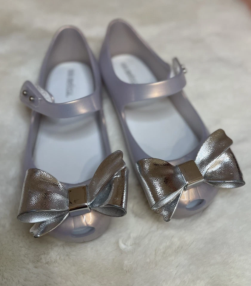 Mini Melissa Mini Ultragirl Celebration BB blanco nacarado 10 niño pequeño  Foto 2 de 4