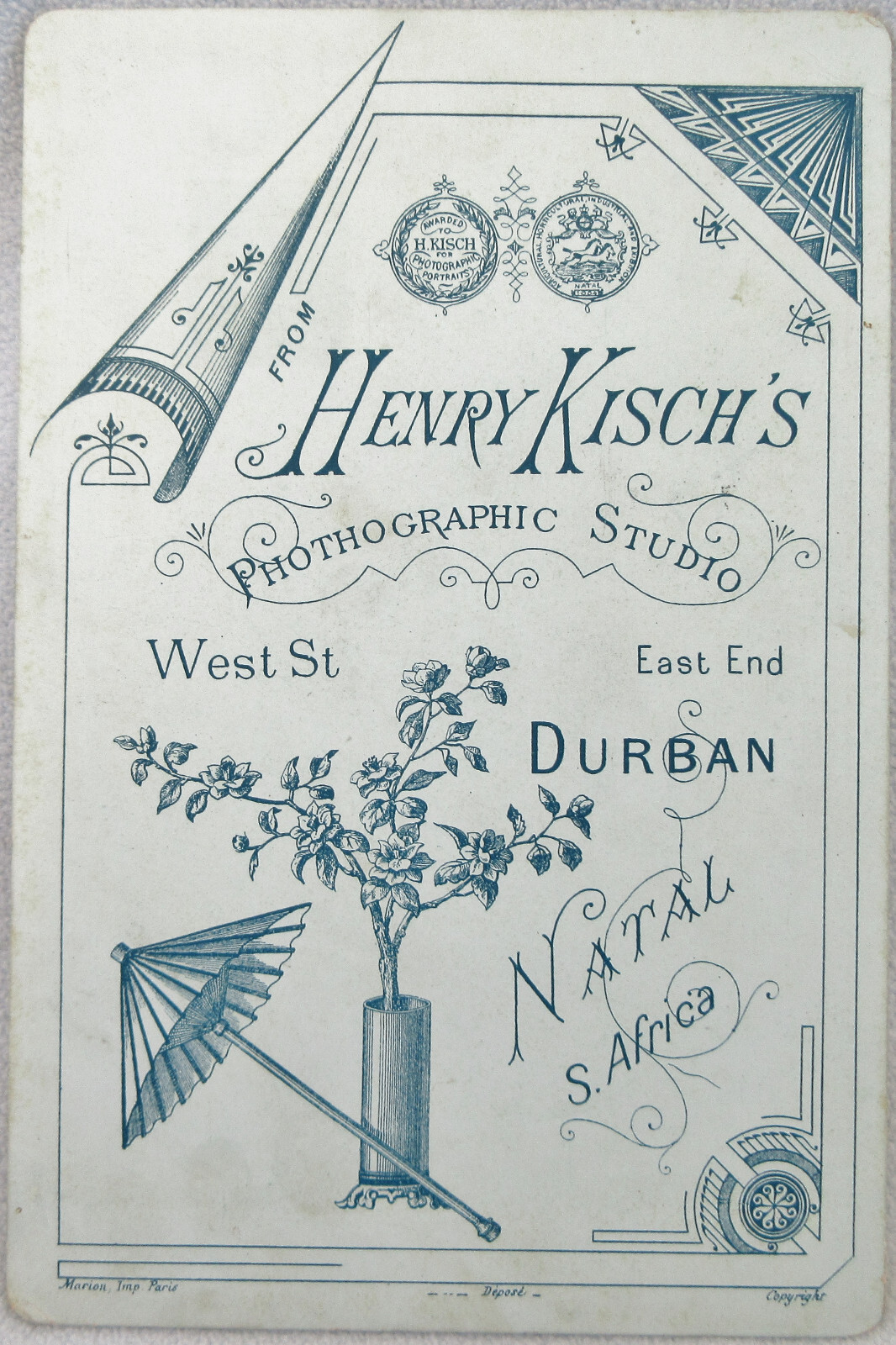 CARD UNUSUAL SOUTH AFRICA MONTAGE HENRY KISCH DURBAN ANTIQUE eBay