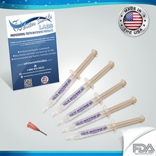 Whiter Smile Labs 38  Teeth Whitening Bleaching Gel USA FAST Tooth Whitener