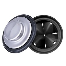 Kitchen Garbage Disposal Stainless Steel Stopper  Removable Splash Guard Pack