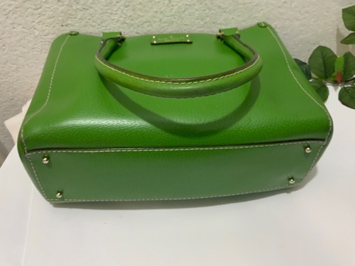 Borsa a mano KATE SPADE Wellesley Quinn verde smeraldo in pelle - Foto 10 di 11