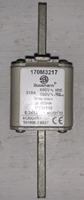 EATON/BUSSMAN 170M3217 FUSE 315A 690V 10 AR UC - BRAND NEW