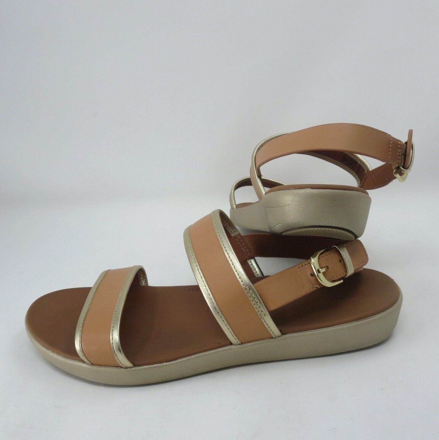 FitFlop BARRA Womens Size 9 Comfort Slingback Sandals Mixed Metallics | eBay