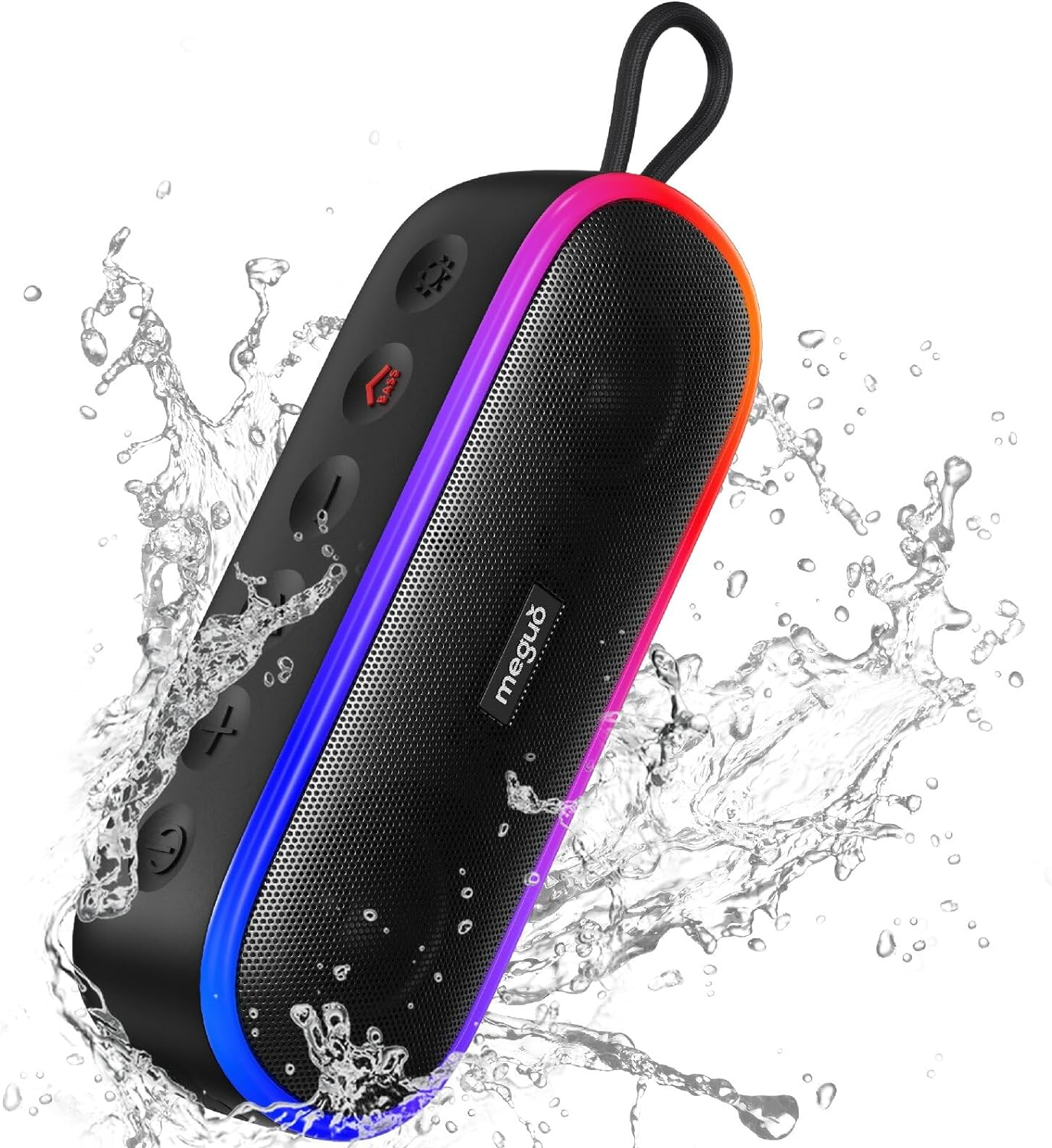 Bluetooth Speakers,Ipx7 Waterproof Speaker with 20W Powerful Sound,Portable Wire-image