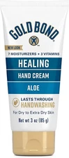 Gold Bond Healing Hand Cream, 3 Oz., with Aloe, Moisture That Lasts through Hand