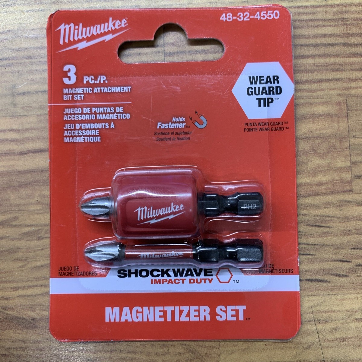 Milwaukee Tool 48-32-4550  3 Pc. Shockwave Impact Duty Magnetic 2