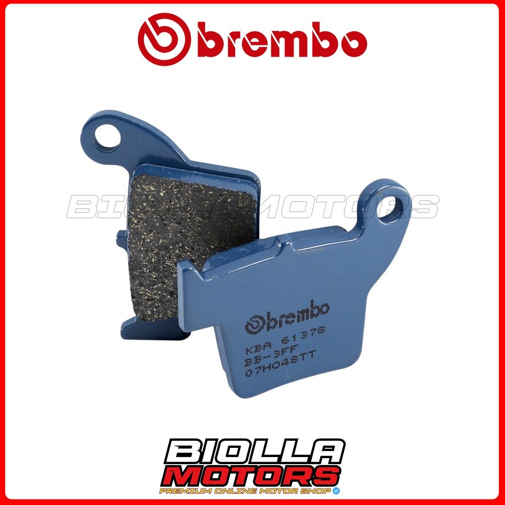 07HO48TT REAR BRAKE PADS BREMBO TT HM CRM RR DERAPAGE COMPETITION 2T 