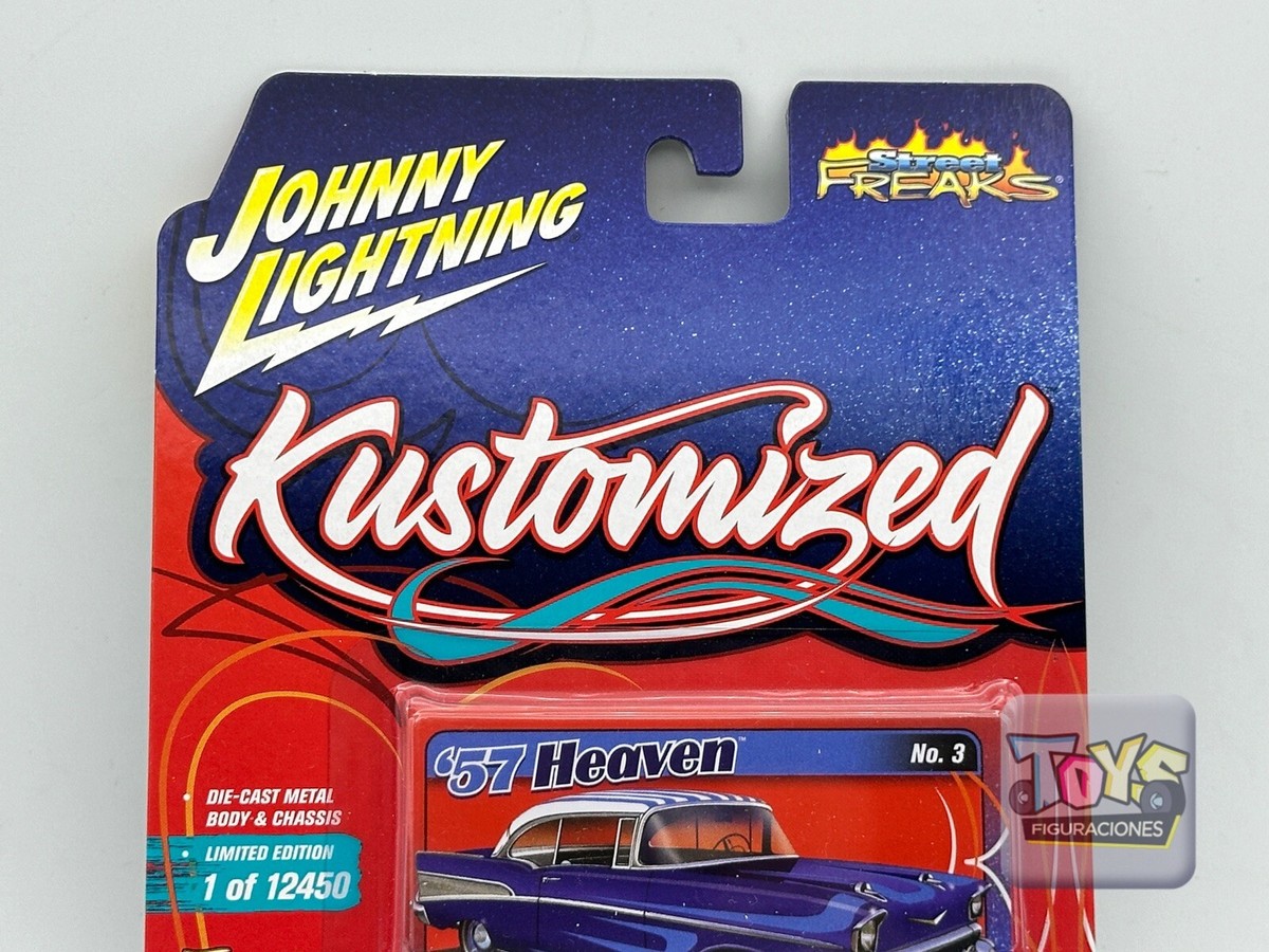 Johnny Lightning Street Freaks Kustomized 1957 Chevy Bel Air