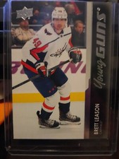 2021-22 Upper Deck Extended Series Young Guns #703 Brett Leason Rookie YG RC
