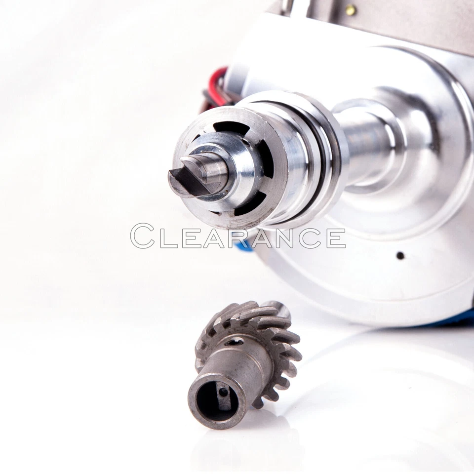 SBF Ford Small Block 260 289 302 HEI Ignition Blue Cap Distributor w/ 65K Coil - Image 2 of 4