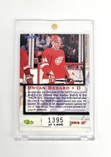 MINT #/ED RC FAST TRACKS FOIL PARALLEL 1995 Classic Bryan Berard RED WINGS NHL