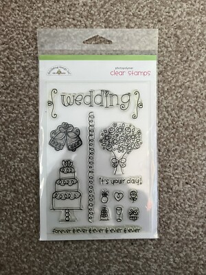 Doodlebug - Hochzeit - Clear Stamp Set - Photopolymer