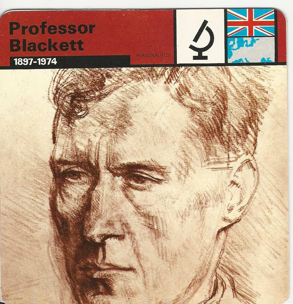 1977 Edito-Service, World War II, #47.21 Professor Blackett