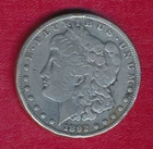 1892-S MORGAN SILVER DOLLAR **NICELY CIRCULATED VERY GOOD** FREE SHIPPING!!