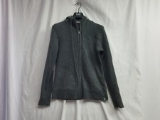 Marmot Jacket Hooded Fleece Full Zip Sweatshirt Womens Size Medium Gray