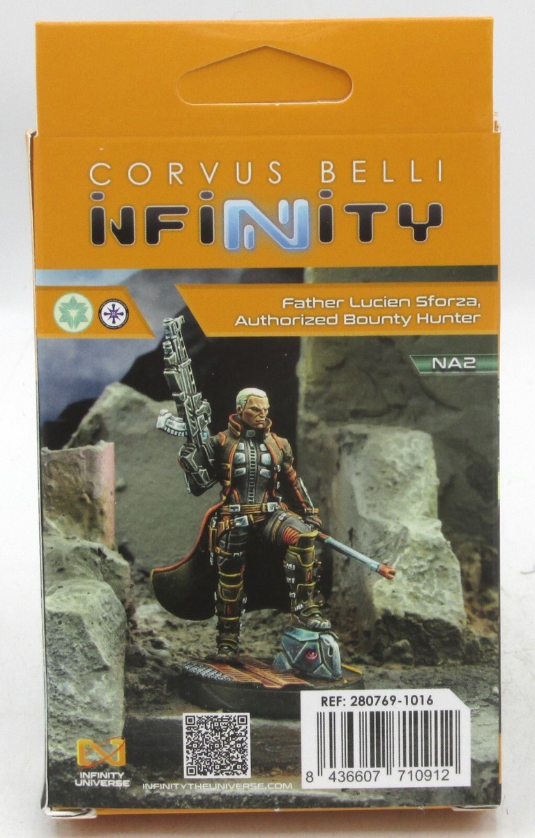 Infinity #1016 Father Lucien Sforza Authorized Bounty Hunter (NA2