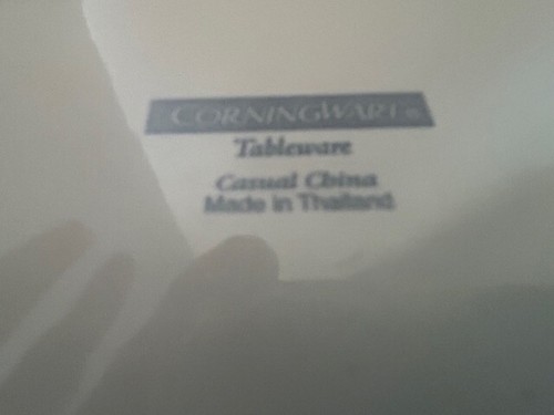 Vtg .Corning Ware 1/4 Covered Butter Dish  Bright White Pattern Thailand Rare - Picture 4 of 6