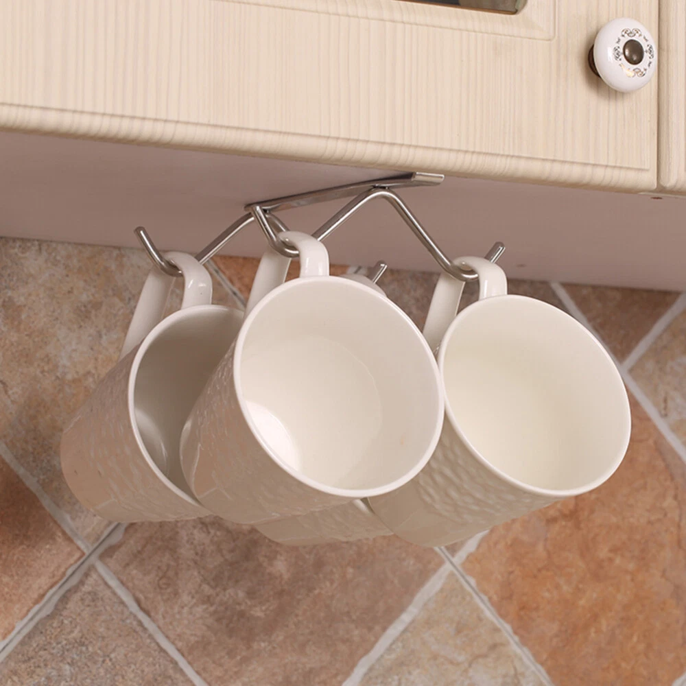 Under shelf mug hooks deals