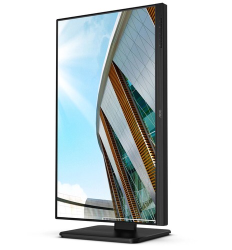 Monitor AOC Q24P2Q WQHD 2560x1440px 75Hz IPS 23.8" 4ms - Afbeelding 4 van 4