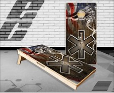 EMS Ghost 2 Cornhole Boards Bean Bag Toss Game