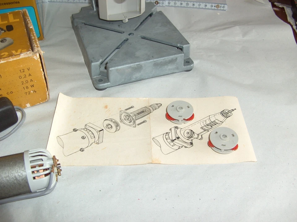 MARX Baby Drill 12 Volt Bohrständer neuwertig - Bild 4 von 4