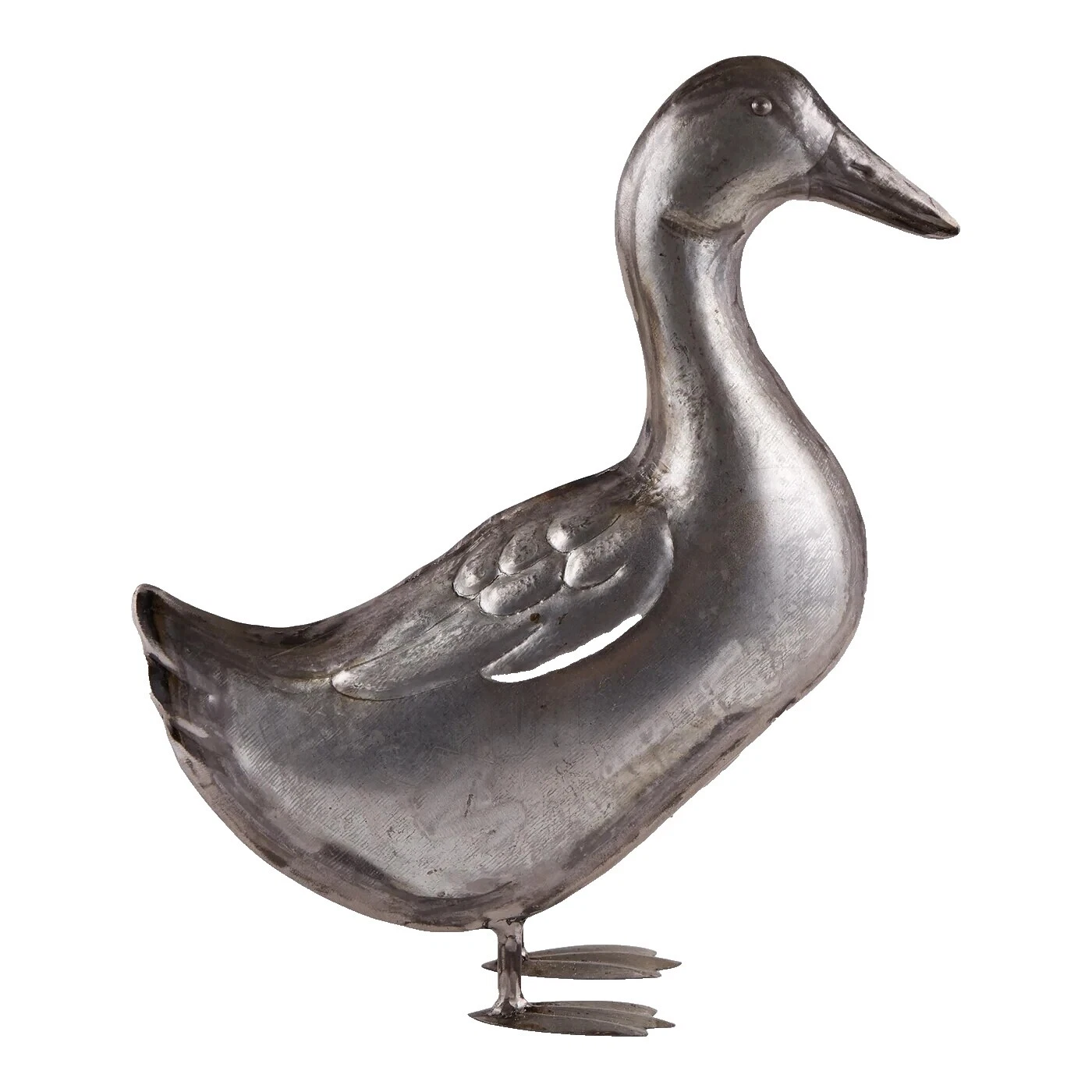 Los animales esculturas al aire libre de hierro