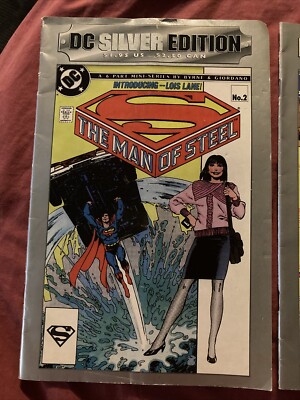 Man of Steel Vol. 1, issue # 2 & #3/ Silver Editition | eBay