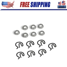 Manual Transmission Steel Shifter Bushing W/ Spring Clips 3327302 Pit Pack